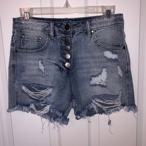 jean shorts